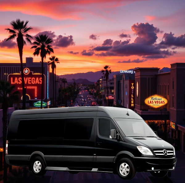 Las Vegas Sprinter VAn limoz